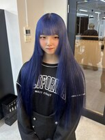 ヴェルデ(Verde)&nbsp;ネイビーブルー ハイトーン ダブルカラー ケアブリーチ