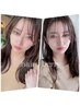 【透明感抜群】カット ＋ ヘアカラー ￥7,040