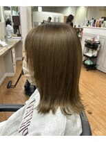 美容室 アズール(A ZOOR)&nbsp;ベージュ系ダブルカラー