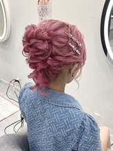 クラン 北新地店(Clan) 高めお団子/北新地ヘアセット