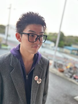 バーバー アカダマ スパイキーショート