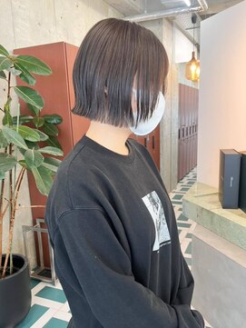 ノエ(noe) ホワイトグレージュ/デジタルパーマ/チェリーブラウン/栄h65