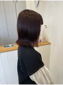 レッドブラウン×外ハネボブ
