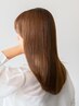 顔回り縮毛艶髪HITA縮毛矯正+カット+贅沢３STEPトリートメント(BIMERA)9300円