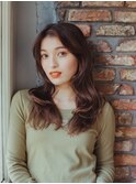 大人巻きロング