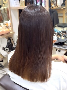 ヘアーメイクブランニュー セントラル 西大寺店(hair make Brand new central) 美髪縮毛矯正艶髪髪質改善カラー髪質改善トリートメント暗髪30代