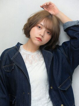 ララルーモ 渋谷公園通り店(LaLarOomo) 最旬モテstyle！メルティカラー×緩めウェーブボブ