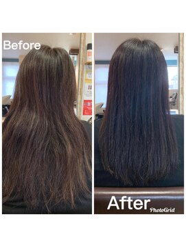 ポンテ 香椎店(ponte) 髪質改善カラー