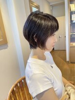 ユウヘアー 石川橋店(U Hair)&nbsp;爽やかショートボブ/似合わせカット/艶カラー
