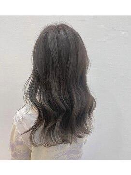 ヘアサロン エフ 渋谷(F) #艶カラー#グレージュ#グレー#透明感