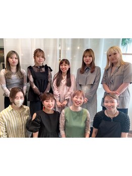 「近所のお姉さんが綺麗にしてくれる」…そんな感覚だから悩みが相談しやすい。技術とセンスも抜群です！