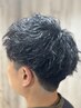 メンズカット+ツイストパーマ（指名料込み）￥17600