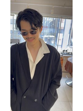 キャンバス バイ ネオリーブ 横浜西口(Canvas by neo.) 横浜★ウルフメンズパーマメンズスパイラル