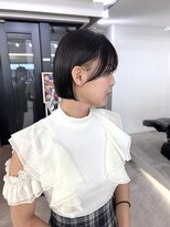 メルバイグラフ 梅田(mel by GRAFF)&nbsp;【ミニボブ】ナチュラルボブ/ストレートボブ/ショートボブ