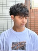 MEN’S HAIR/波巻ツイストスパイラル/フェザーパーマ/フェード
