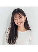 ナチュラルストレートロングヘアー☆
