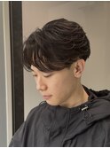 ニュアンスパーマスペインカールフェザーパーマメンズパーマ