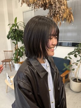 ジジ 宇都宮(Gigi) 大人ガーリー/ダークアッシュ/似合わせカット/宇都宮/鶴田