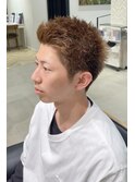 京橋メンズ/束感アクティブショート/20代メンズカット