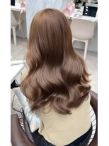 ロンド レア 天神大名店(Lond Le’a) 着物/ミディアムレイヤーカット/似合わせカット/大人ガーリー