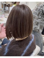 クレア 上大岡(CREA)&nbsp;白髪ぼかしハイライト縮毛矯正ダブルカラー髪質改善30代40代50代