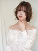 京都/河原町 大人可愛い小顔ショートボブ 髪質改善◎