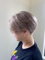 エクファ ヘア シェリル 草津 南草津店(ex-fa hair cherir) イメチェン/ピンクベージュ/アンブレラカラー/前髪/南草津