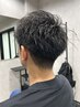 メンズカット(ショート、アイロン不要な方の30分枠)