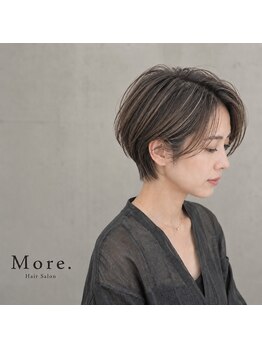 モアヘアサロン(More.Hair Salon)の写真/大人女性の頭皮ケア健やかな髪へ導くゼロテク施術で理想の色味を叶える♪