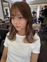 ルーツアイリー 心斎橋(ROOTS IRIE) インナーエクステミルクティーベージュシールエクステミディアム
