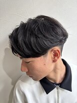アンド グラフ(& Graph.) フェザーパーマワンカールニュアンスパーマメンズパーマ メンズ