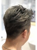 渋い男の大人のダブルカラー