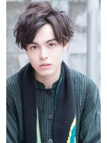 オースティン 錦糸町(AUSTIN)&nbsp;ビジネスくせ毛風パーマトランクスヘアショートレイヤーかき上げ