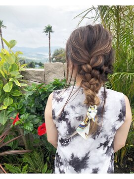 ルーチェ(luce) 編み下ろしアレンジ