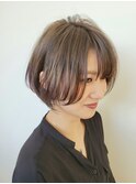 【清家】マニッシュショートボブ