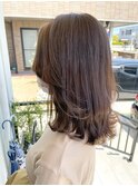 レイヤー×やわらかモノトーンベージュ
