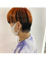 韓国風の個性派ニュアンスマッシュ