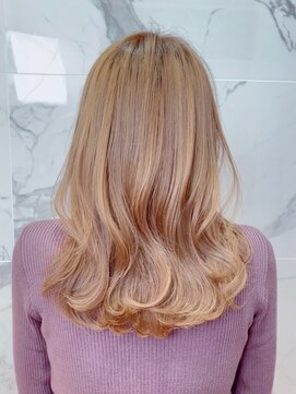 ミラリー トウキョウ(Mirareee Tokyo) 髪質改善トリートメント ダブルカラー☆ミルクティーベージュ