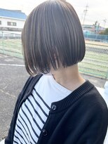 ミノリ(Minori)&nbsp;ミニボブ×ハイライト