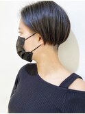 【松戸　ムラマツ】前髪なし　ショートボブ　ツーブロック