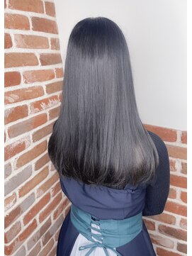 エニー 栄(Any) ツヤ髪☆髪質改善オージュア韓国ブルーブラック♪