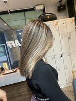 ラフ(LAFF)&nbsp;#黒髪#ボブルフ#ネビージュ#小顔#ワンレン