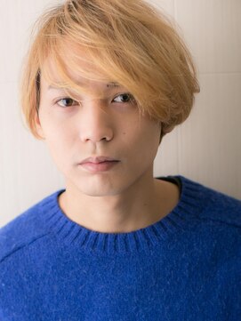 モッズヘアメン 名護大東店(mod's hair men) 脱マンネリ！ハイトーンブロンドマッシュルームヘアｆ名護大東