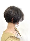 ちょい刈り上げボブ