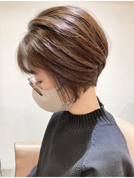 ルチカ(Luccica) 【Luccica】ショート×ベージュカラー