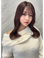 ユーフォリア エヌ 池袋サンシャイン通り店(Euphoria +n) 10代20代/韓国風くびれ巻きガーリースタイル/ピンクラベンダー