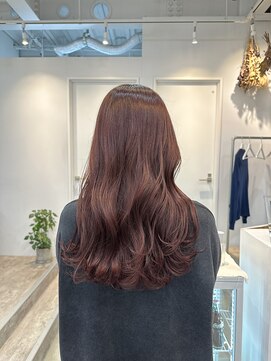 ロカ 表参道(loka) ピンクブラウン［表参道/髪質改善/ハイライト/インナーカラー］