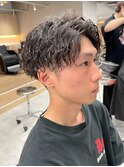 波巻きスパイラルツイストスパイラルパーマメンズ名駅名古屋