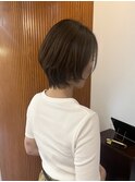 オリーブベージュ×ショート【横浜/横浜駅】