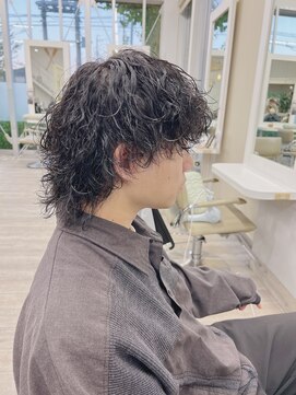 サロン(SALON) 波打ちウルフパーマ